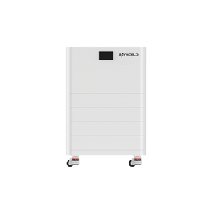 Système de stockage d'énergie domestique Rayworld de haute qualité, 40 kWh, modulaire, hybride, avec communication CAN, à poser au sol - Product Image 2