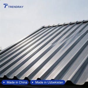 <span class=keywords><strong>Plaque</strong></span> ondulée en <span class=keywords><strong>polycarbonate</strong></span> ignifuge haute résistance pour la construction de toitures, entrepôts logistiques et abris extérieurs - Product Image 1