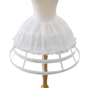 S140A lolita cloud skirt wedding dress fluffy violent boneless petticoat petticoats