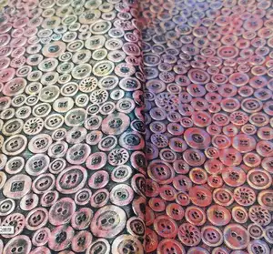 الرسالة المطبوعة الملونة محكم منقوش pvc نمط أريكة جلدية - Product Image 4