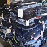 Vêtements en surplus, marques de vêtements, jeans skinny décontractés à la mode pour femmes, prix super bas, surplus de stock, toutes saisons