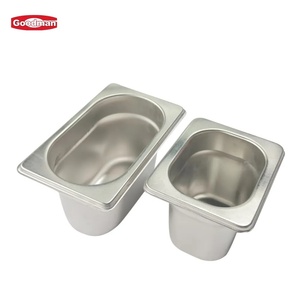 ภาชนะบรรจุอาหารสแตนเลสสำหรับจัดเก็บและเสิร์ฟอุปกรณ์สำหรับโรงแรมและร้านอาหาร - Product Image 3