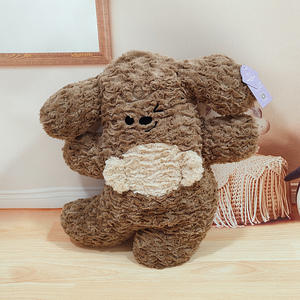 Carino Candy cucciolo cuscino peluche felice cucciolo bambola gamba ornamenti giocattoli per bambini - Product Image 2