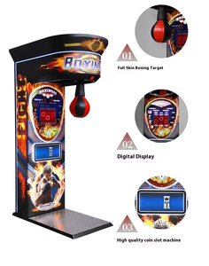 Street Play <b>Amusement</b> Ultimate Big Power Coin Operated Boxautomat Electronic Punching Game Hit Arcade Boxing <b>Machine</b> - Product Image 1