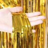 Striscione per Feste Cobre DS-004 in Lamina d'Oro, Decorazione Festiva a Forma Rettangolare, Realizzato a Macchina per Eventi e Feste - Product Image 3