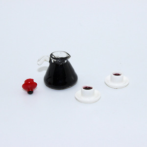 Miniatura de Cafetera para Casa de Muñecas, Accesorio de Juguete para Escenas de Comida, Modelo D119 - Product Image 2