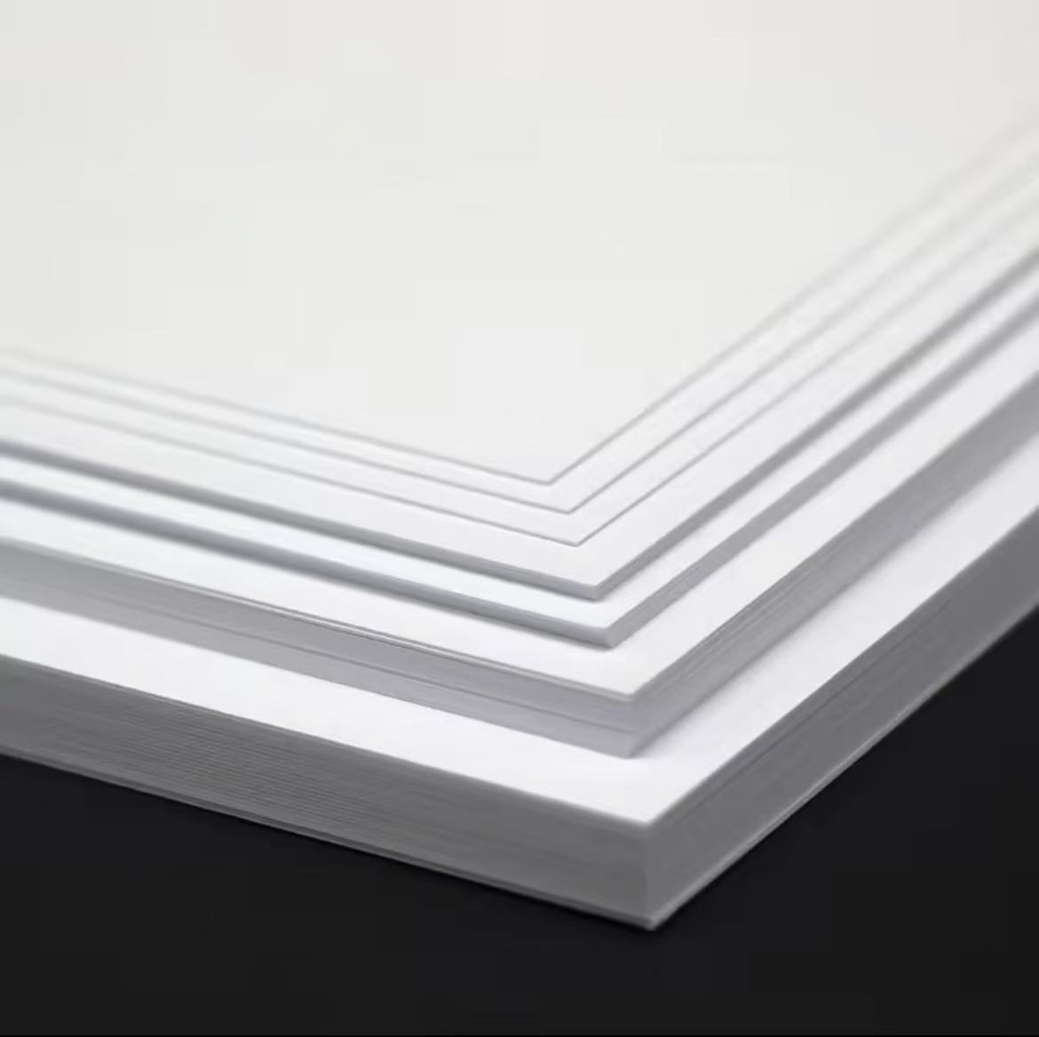Wholesale 170g White Cardboard Moisture Proof with Single Side Digital Printing Modern Custom Made Paperboard Supplied by China
