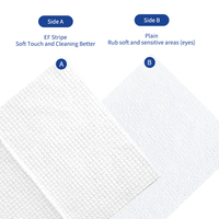 Boîte à rabat magnétique personnalisée, étui magnétique de luxe, 100% biologique à base de fibres végétales USDA, non tissé, écologique, serviette pour le visage à séchage rapide