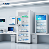 Nuevo Sistema de Gestión de Inventario en Tiempo Real para Gabinetes de Suministros Quirúrgicos Intelliconnect UHF RFID con Pantalla Táctil de 15.6 Pulgadas y Acceso Biométrico