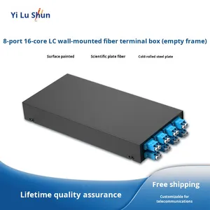 8-Cổng duy nhất chế độ Duplex sợi quang thiết bị đầu cuối hộp đầy đủ thiết lập 16-<span class=keywords><strong>Core</strong></span> LC sợi quang Splice hộp vá Bảng điều khiển cho FTTH - Product Image 4