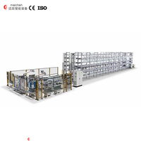 Ligne de production de grands aquariums en verre sur mesure, machine à coller les cadres de bacs à poissons isolés, précision ±0,1 mm