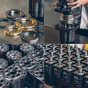 FLYBY <span class=keywords><strong>Pompe</strong></span> à piston <span class=keywords><strong>hydraulique</strong></span> P7 <span class=keywords><strong>Pompe</strong></span> à piston haute pression Pompes à bélier hydrauliques pour camion à benne basculante - Product Image 5