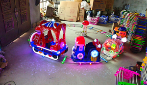 Nuevo Tren Eléctrico Pequeño para Niños, Atracción de Parque de Diversiones, Mini Tren sobre Rieles, Juegos Infantiles en Venta - Product Image 5