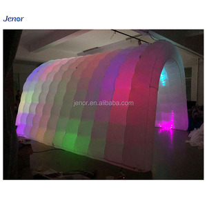 <span class=keywords><strong>Tente</strong></span> <span class=keywords><strong>tunnel</strong></span> gonflable à LED, <span class=keywords><strong>tente</strong></span> gonflable pour événements, entrée de fête - Product Image 1