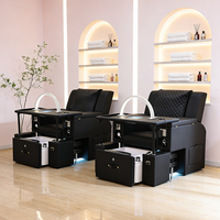 Nouveauté Équipement de salon Chaise de pédicure multifonctionnelle Spa pour les pieds Chaise de massage électrique moderne avec ensemble de manucure