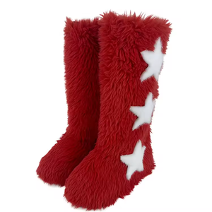 Nuevas botas de nieve clásicas de lujo para exteriores, cálidas, con suela gruesa, informales, antideslizantes, con forro de felpa y algodón. - Product Image 6