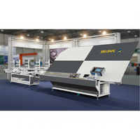 Nouvelle machine de pliage et de découpe automatique CNC pour la fabrication de profilés d'isolation en verre et aluminium, à commande PLC, entraînée par moteur et facile à utiliser