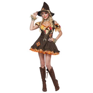 Disfraz <span class=keywords><strong>de</strong></span> Halloween para Mujer, Disfraz <span class=keywords><strong>de</strong></span> Payaso Elfo Espantapájaros, Cosplay <span class=keywords><strong>de</strong></span> <span class=keywords><strong>Circo</strong></span> Burlesque, Uniforme <span class=keywords><strong>de</strong></span> Payaso Femenino - Product Image 4