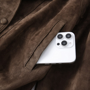 <strong>Ladies</strong> Cropped Real Leather <strong>Suede</strong> Coat Autumn Winter Blazer <strong>Jacket</strong> Women Motorcycle Genuine Leather <strong>Suede</strong> <strong>Jacket</strong> - Product Image 5