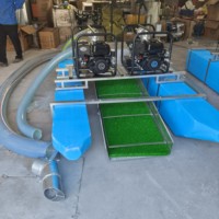 Promotion : Équipement de dragage neuf pour l'extraction d'or – Sluice de récupération d'or de 6 pouces avec moteur à essence pour petit bateau/dragueur flottant