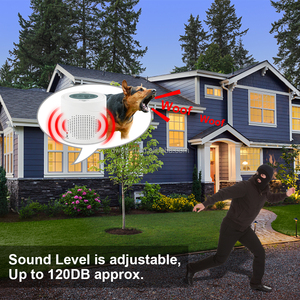 Sıcak satıcı 3 IN 1 elektrikli köpek ev güvenlik <span class=keywords><strong>Alarm</strong></span> sistemi SOS kapı zili uzaktan kumanda Radar sensörü Barking köpek <span class=keywords><strong>alarm</strong></span>ı - Product Image 5