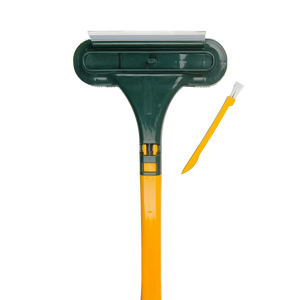 Brosse en maille double face extensible pour usage sec et humide, idéale pour le nettoyage des fenêtres, des toilettes et des sols - Product Image 4