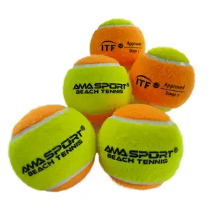 2024 Preço de Fábrica AMA Sport Fabricante De Alta Qualidade ITF Aprovado Bola Padrão Estágio 2 Beach Tennis Ball