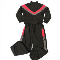 Pantalon de survêtement décontracté respirant et imperméable avec logo personnalisé, grande taille, coupe-vent color block, uniforme d'équipe scolaire, privé