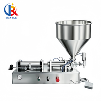 Machine de remplissage entièrement automatique électrique et pneumatique pour pâtes chimiques et liquides visqueux, facile à utiliser