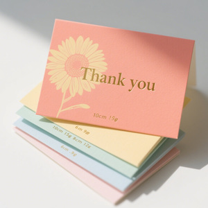 Gấp Bán Buôn Tất Cả Các Dịp Kích Thước Gói Cá Nhân Mua Đặt Hàng Biểu Tượng Tùy Chỉnh Hỗ Trợ Cảm Ơn Bạn Thẻ Cho Doanh Nghiệp Nhỏ - Product Image 1