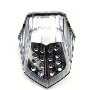 Feu de freinage LED pour <span class=keywords><strong>YAMAHA</strong></span> FZ6R Diversion XJ6 <span class=keywords><strong>XJ</strong></span>-6 F <span class=keywords><strong>N</strong></span> S 2009-2017 moto feu clignotant intégré feu arrière d'arrêt - Product Image 3