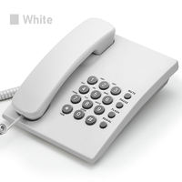 Téléphone filaire classique chinois à ligne simple KX-T500MX avec support mural pour usage domestique ou professionnel – Direct Usine