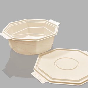 Contenants alimentaires jetables biodégradables de forme irrégulière 2000ml 2500ml Boîtes à emporter écologiques Modèle <span class=keywords><strong>LKB</strong></span> pour homard - Product Image 4