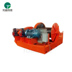 Heavy construction materials marine boat rope towing 5 ton winches machine