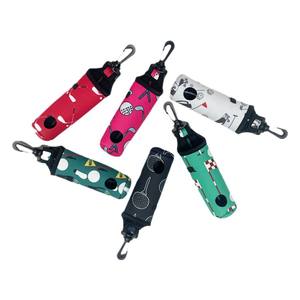 Factory Custom Portable <b>Golf</b> <b>Balls</b> Waist Bag with Light Weight Hook <b>Ball</b> Protection Cover with Diving Material Strap Hook - Product Image 5