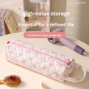 Secador de pelo moderno de poliéster al por mayor, bolsa de almacenamiento para rizador de pelo, nuevo almacenamiento portátil de viaje para <span class=keywords><strong>Dyson</strong></span> Leifen, dibujos animados con cremallera - Product Image 4