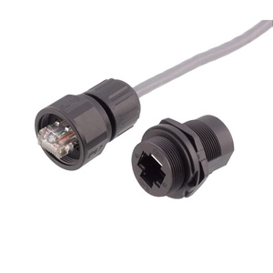 <span class=keywords><strong>Rj45</strong></span> E13 CAT5E <span class=keywords><strong>Ethernet</strong></span> vá dây căng thẳng cứu trợ để tiêu chuẩn RoHS compliant không thấm nước <span class=keywords><strong>RJ45</strong></span> kết nối - Product Image 1