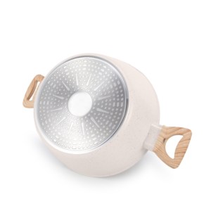 Batterie de cuisine antiadhésive en <span class=keywords><strong>aluminium</strong></span> moulé sous pression et en granit 17 pièces <span class=keywords><strong>sans</strong></span> <span class=keywords><strong>PFOA</strong></span> - Product Image 6