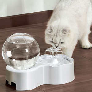 Automatic Bell Pet Water <b>Fountain</b> For Cats And Dogs Gravity Feeding Dispenser Detachable 700g WF180 - Product Image 2