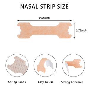 Bandes nasales de qualité de sommeil améliorée efficaces pour arrêter le ronflement Patches corporels pour la bouche - Product Image 5
