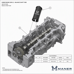 Retén de aceite de motor MANER OE 06H103199K para EA888 VW Golf GTI Tiguan Passat Scirocco Jetta Audi Q3 Q5 A4 A5 A6 A7, piezas de repuesto - Product Image 5
