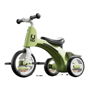 Tricycle léger pour enfants, vélo d'équilibre antidérapant et anti-basculement avec musique, lumière LED et design à virage limité - Product Image 3