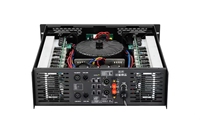 2.0 Kanal 3U Profesyonel Metal Amplifikatör Yüksek Güçlü Ses Çalar 105dB SNR 20Hz-20KHz 900 Sönümleme Faktörü Sahne Performansı