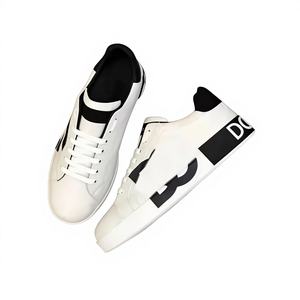 2026 Luxury Designer Leather <b>Net</b> Lightweight Insulated Flat Board Shoes for Men Women Casual Running Walking Trendy Sports Shoes - Product Image 1
