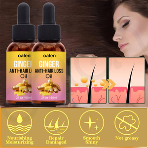 Aceite de Tratamiento Capilar de Jengibre Luxfume, Natural, Anticaída, Previene la Calvicie, Crecimiento Rápido, Nutritivo para Cabello Seco y Dañado - Product Image 6
