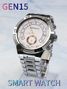 2024 Gen 15 Max Bt Cuộc Gọi Thông Minh Đồng Hồ Cho Nam Giới Phụ Nữ Thép Không Gỉ Thể Dục Thể Thao Đồng Hồ Nhịp Tim Gen 15 Smartwatch - Product Image 5