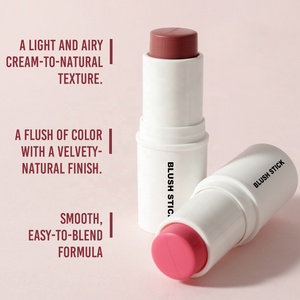 Logo personnalisé teinte des joues rose crème fard à joues marque privée étanche végétalien Contour bronzant surligneur visage maquillage <span class=keywords><strong>Blush</strong></span> Stick - Product Image 6