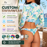 Ensemble de maillot de bain sexy pour femme, deux pièces, avec haut à manches longues et bas string, idéal pour le surf, la plage et les bikinis
