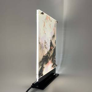 लाइट पेंटिंग मो दाओ जू शी एनीमे नाइट लाइट डेस्क लैंप के लिए लाइट लाइट डेस्क लैंप के लिए बैकलिट पोस्टर - Product Image 3