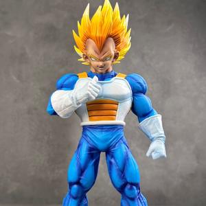 Figurine de collection <span class=keywords><strong>Vegeta</strong></span> Majin <span class=keywords><strong>Vegeta</strong></span> en combinaison spatiale Super Saiyan, modèle de jouet en PVC, anime, dessin animé, neuf - Product Image 4